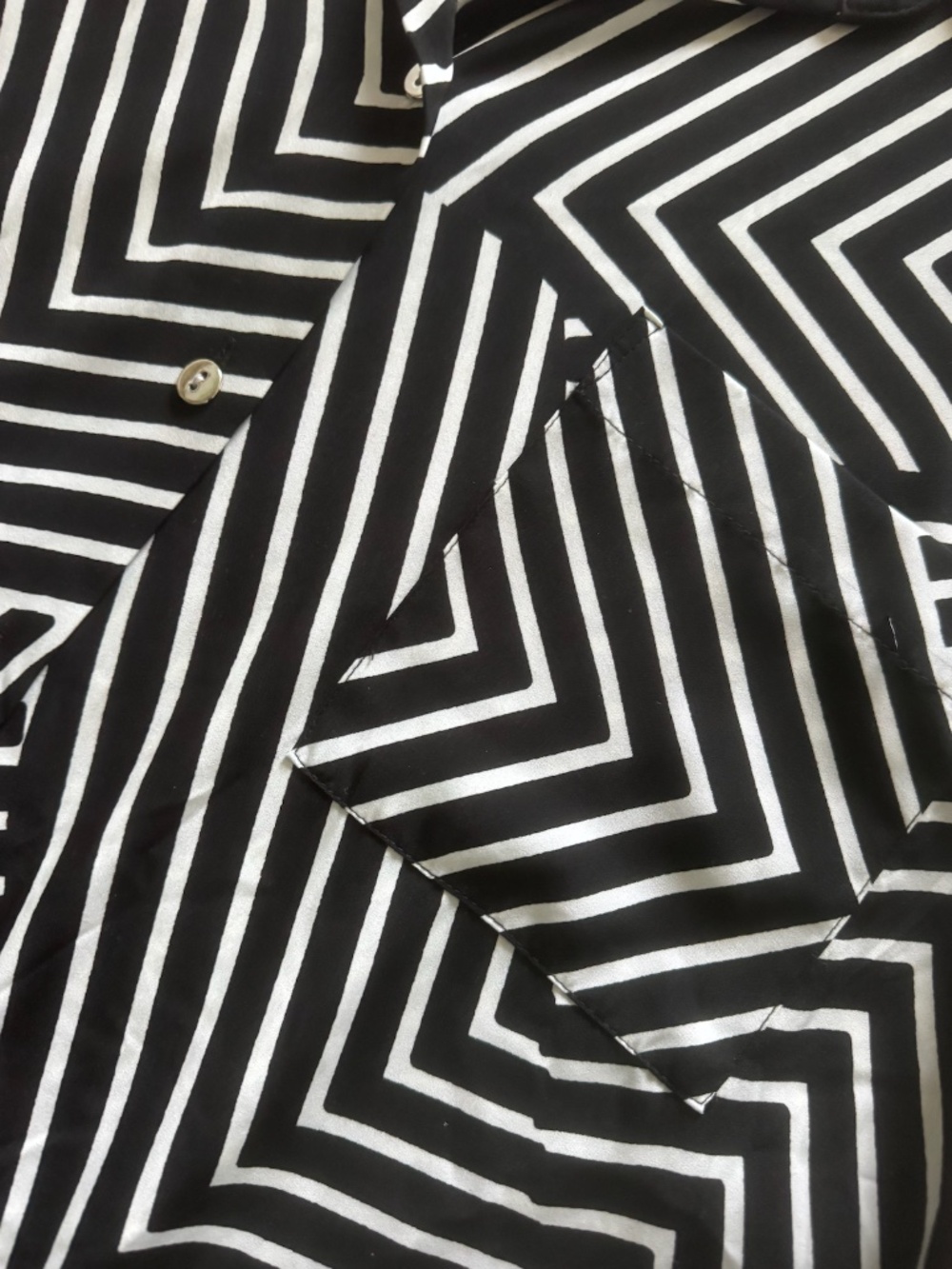 Alfani 24W Black White Geometric Sleeveless Shirt Dress Modern Chic Plus Size